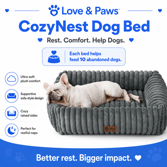 CozyNest Dog Bed