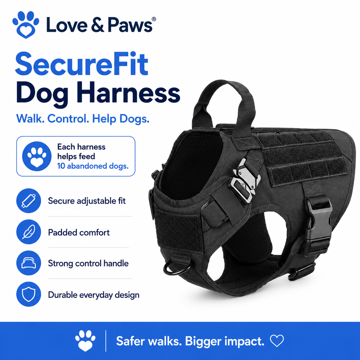 Love And Paws SecureFit Harness